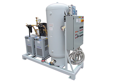 Industrial compressed air chiller dryer